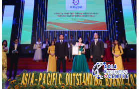 Mỹ phẩm DIAMOND LADY  vinh dự nhận giải thưởng Thương hiệu tiêu biểu Châu Á - Thái Bình Dương 2021